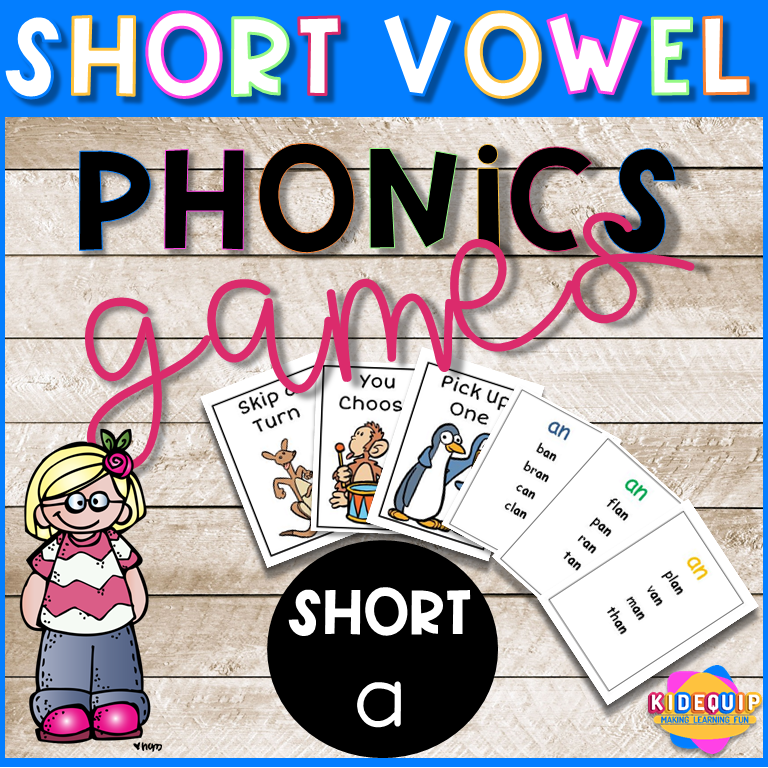 Short Vowel Sound a Game - Kidequip