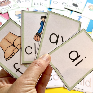 phoneme-grapheme flashcards