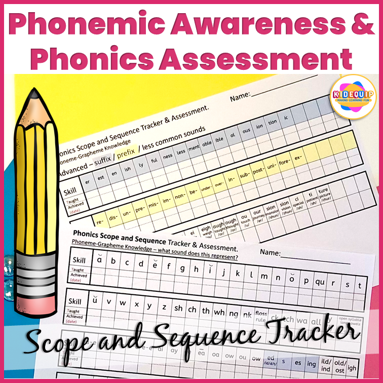 Free phonics scope and sequence kidequip