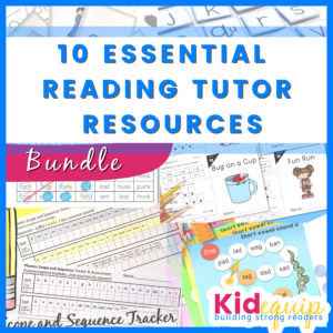 evidence based reading tutor resources