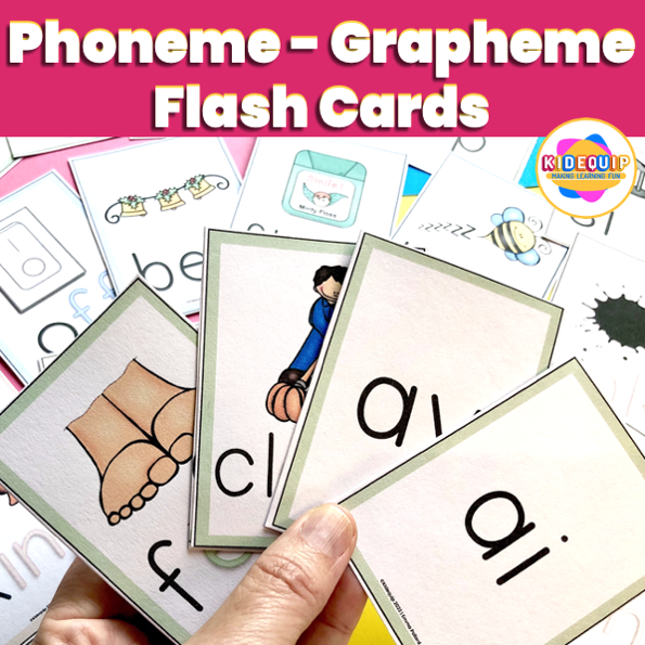 phoneme grapheme flashcards