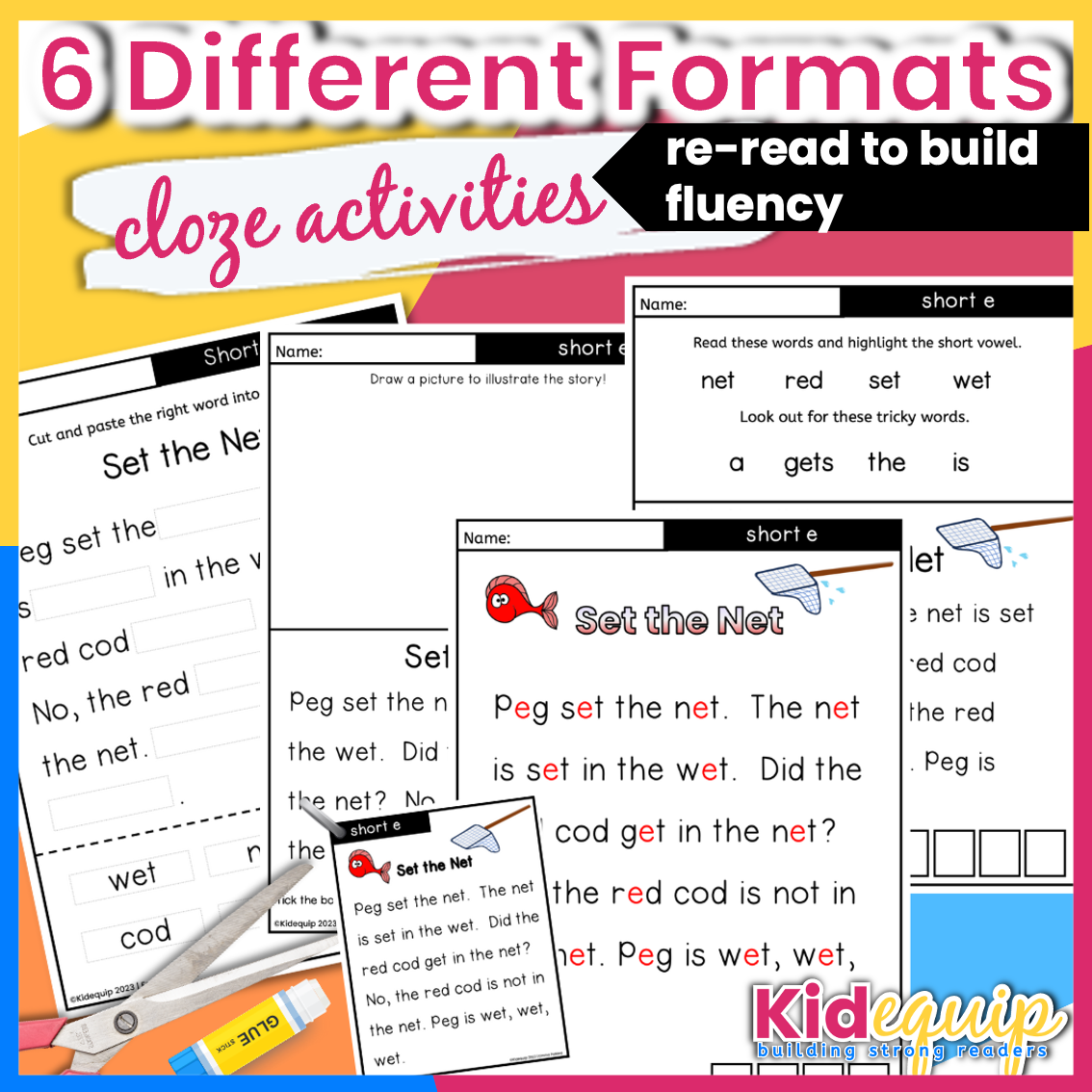 Decodable Readers for Short Vowels - Image 3