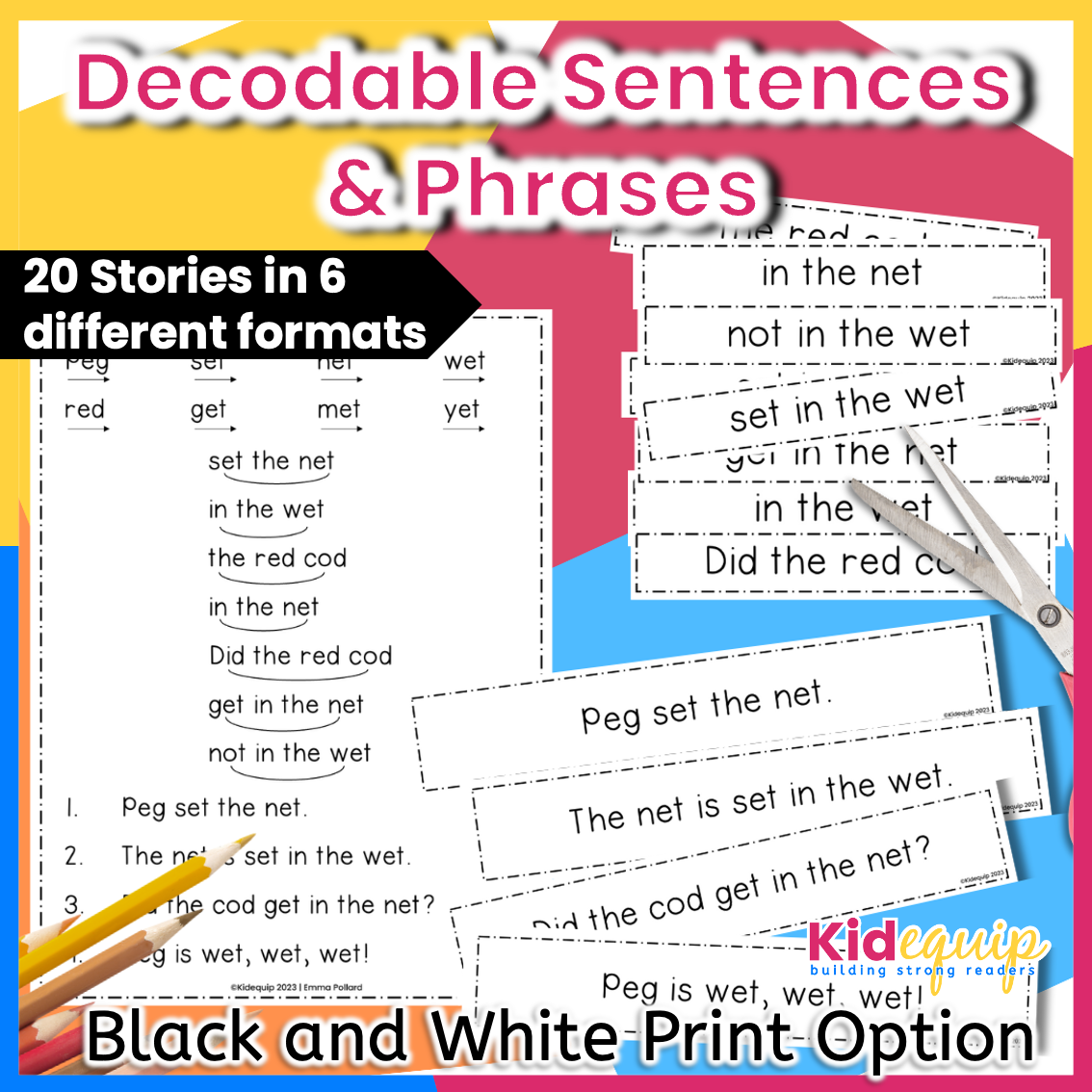 Decodable Readers for Short Vowels - Image 2