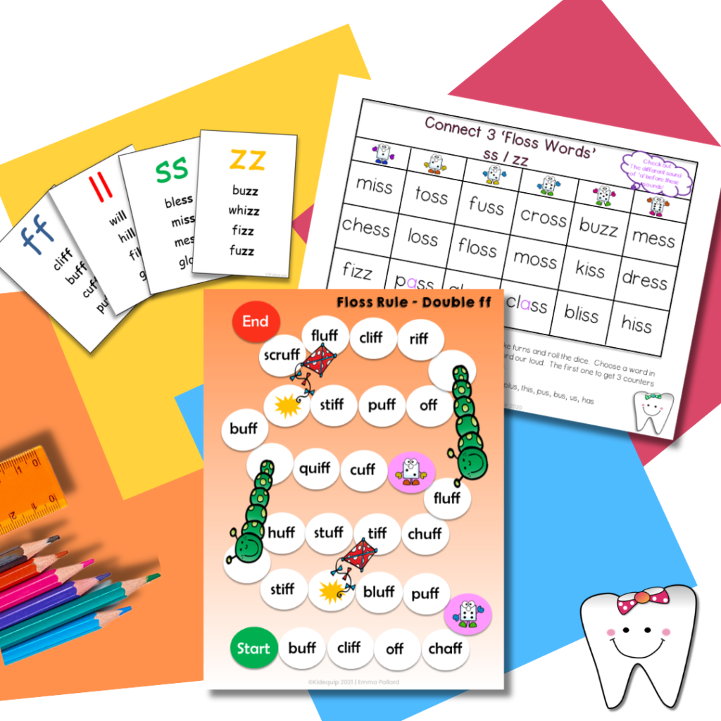 floss rule reading games