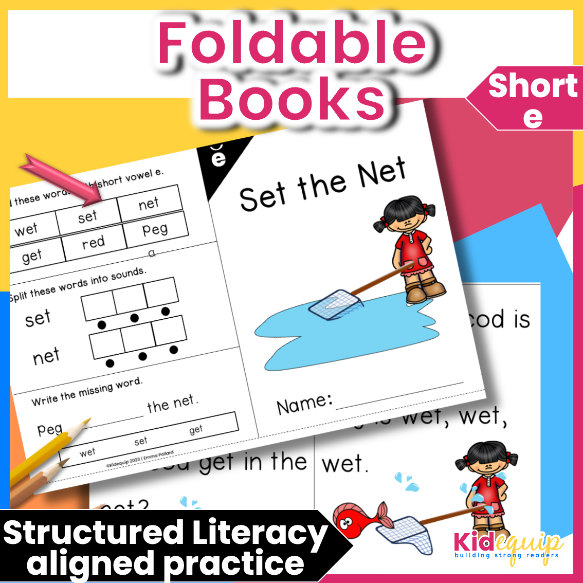 Decodable Passages for Short Vowel e - Image 3