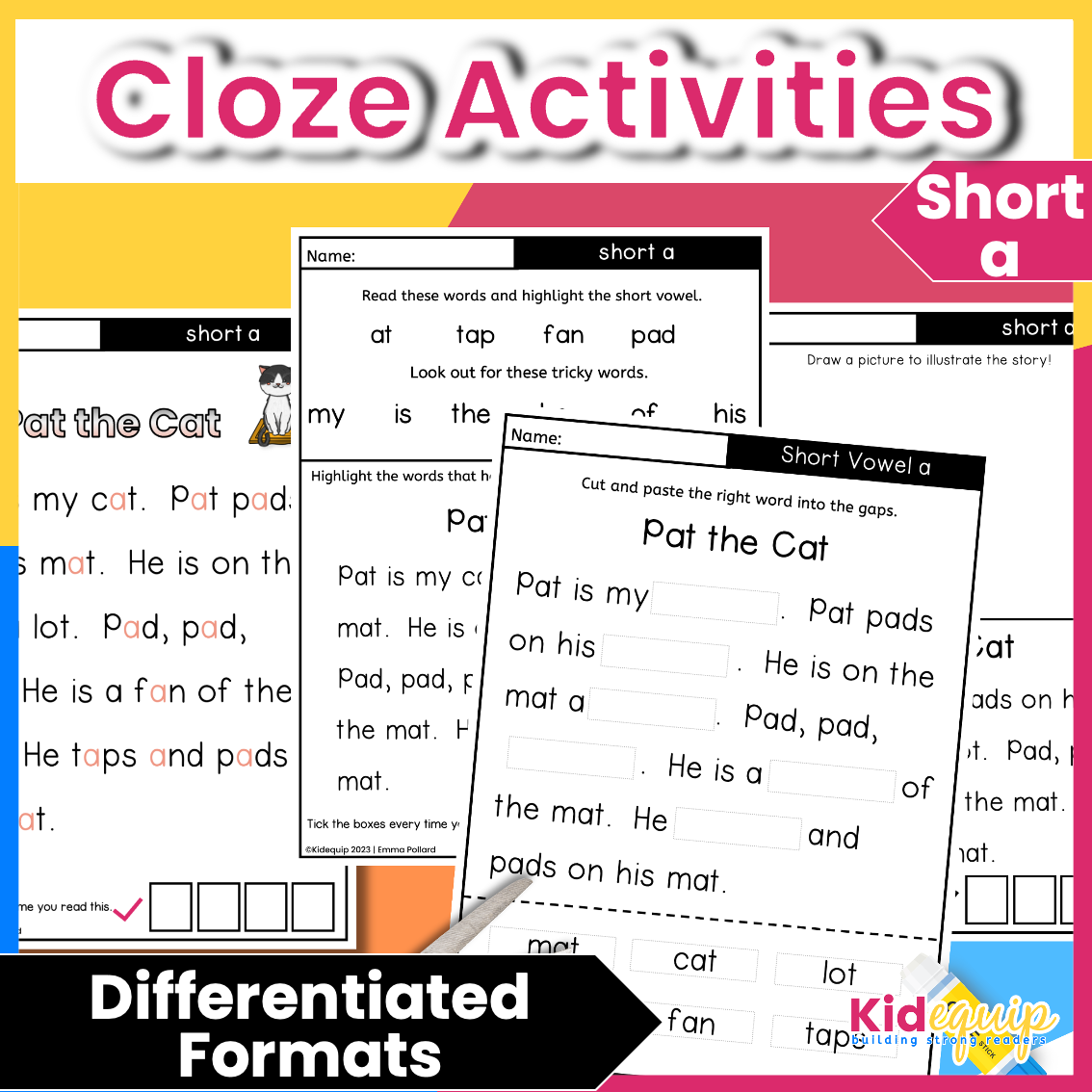 Decodable Passages for Short Vowel a - Image 2