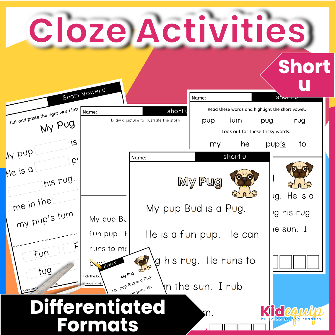 Decodable Passages for Short Vowel u - Image 4