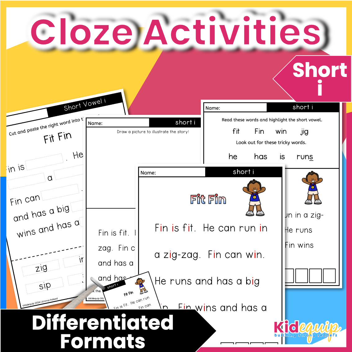 Decodable Passages for Short Vowel i - Image 2